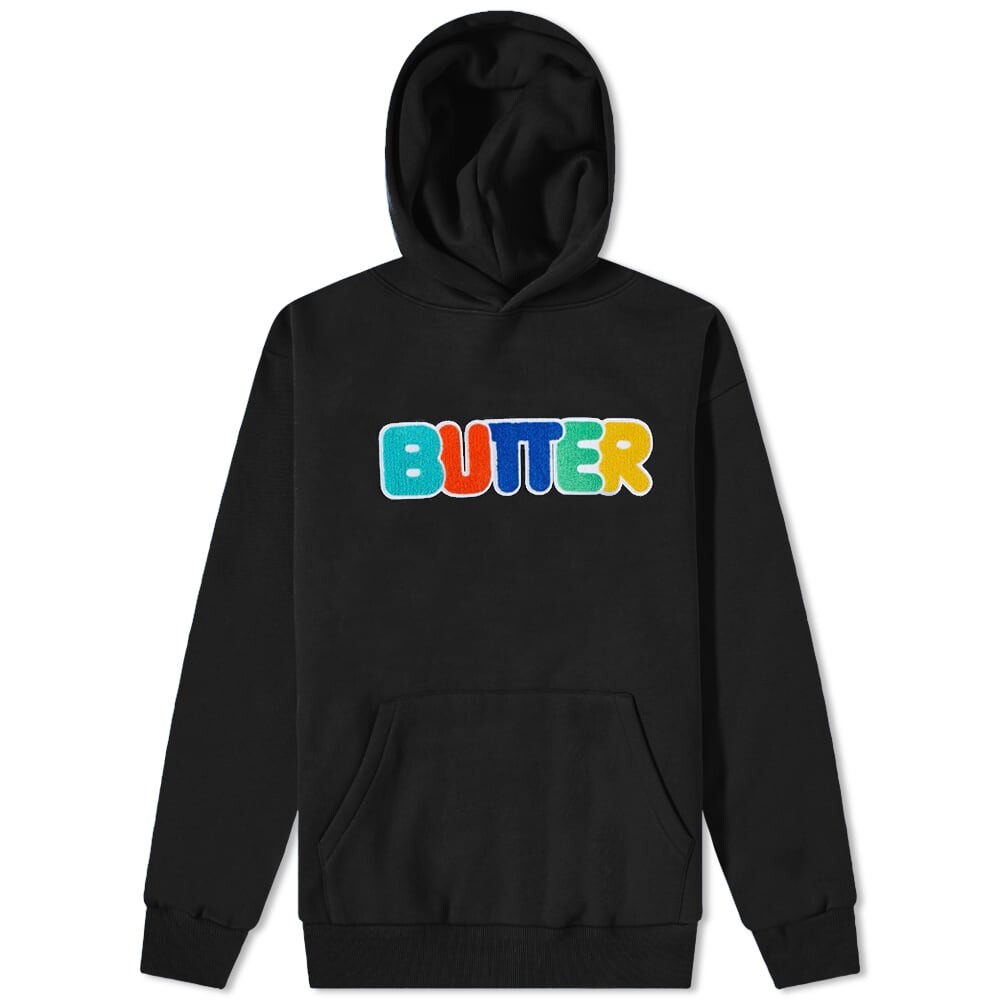 

Толстовка Butter Goods Rounded Chenille Logo Hoody, Черный