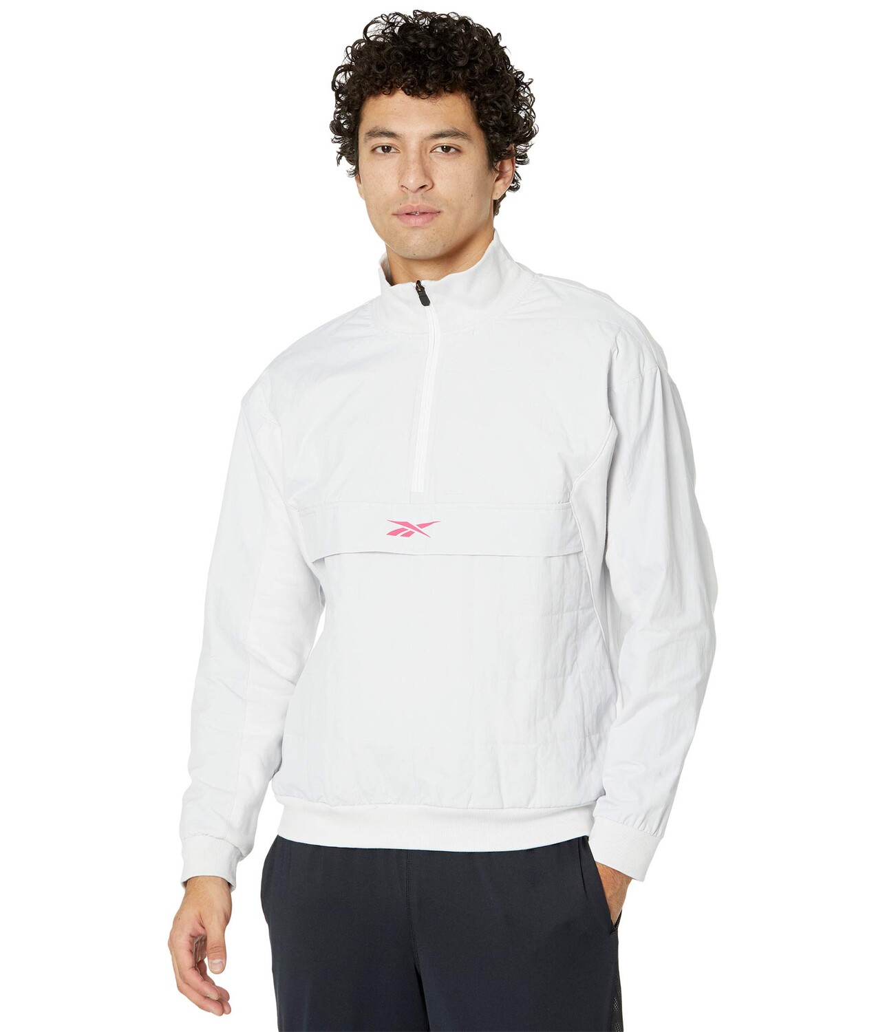 

Флисовый худи Reebok, Meet You There Quilted 1/2 Zip