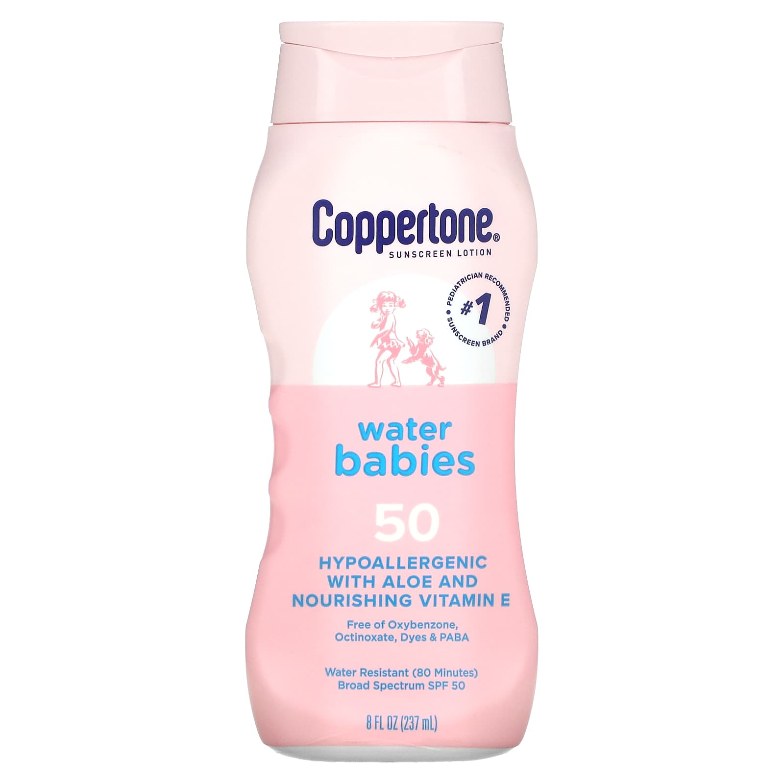 Солнцезащитный Лосьон Coppertone Water Babies SPF 50, 237 мл - фото