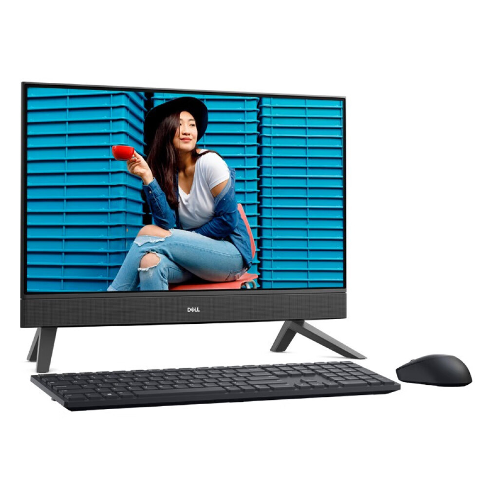 Моноблок Dell Inspiron 5410 23,8 Intel i5-1235U, черный цена и фото