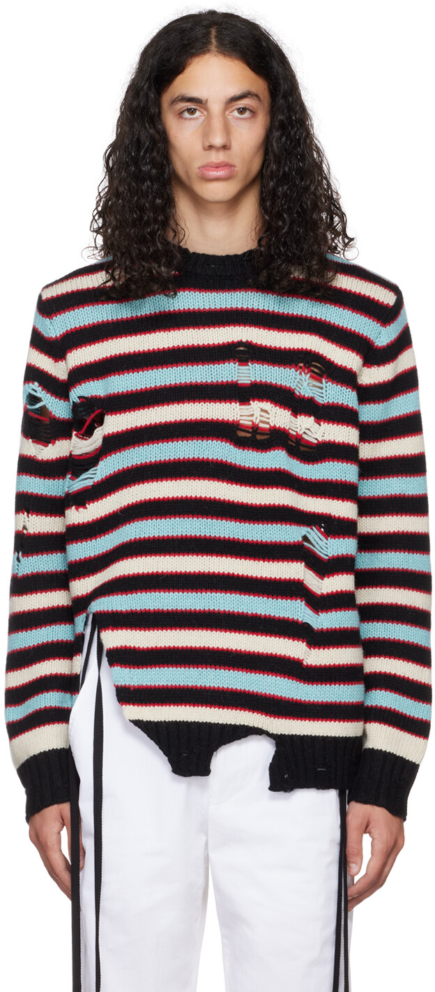 

Черный свитер Mega Shred Charles Jeffrey Loverboy