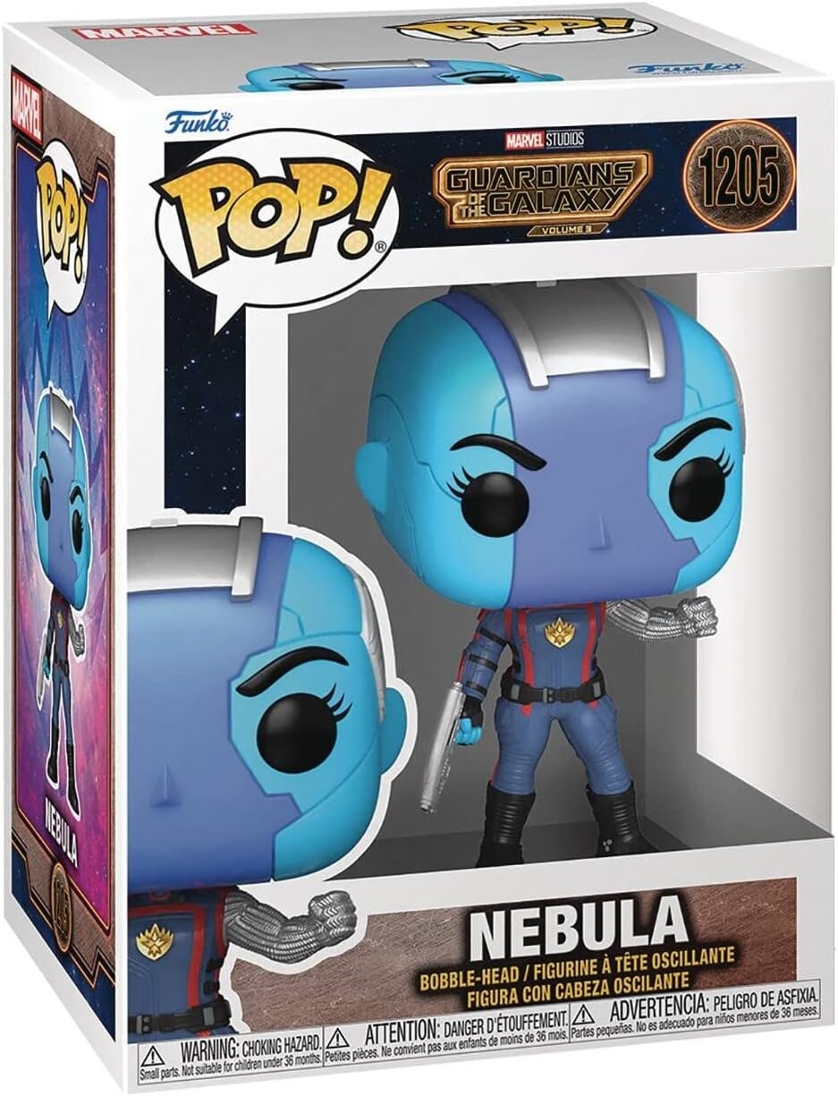 Фигурка Funko POP! Marvel: Guardians of The Galaxy Volume 3 - Nebula фигурка marvel funko pop guardians of the galaxy 2 groot