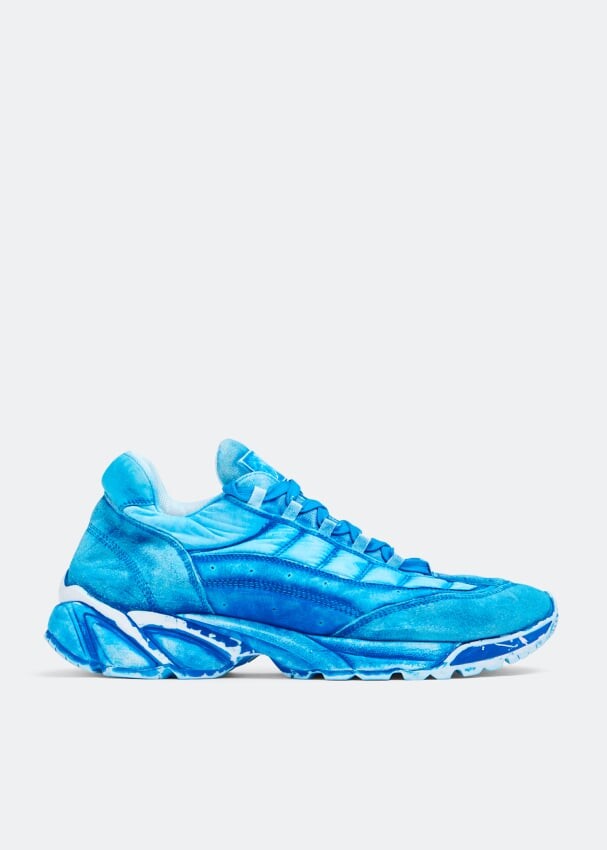 

Кроссовки MM6 Painted sneakers, синий