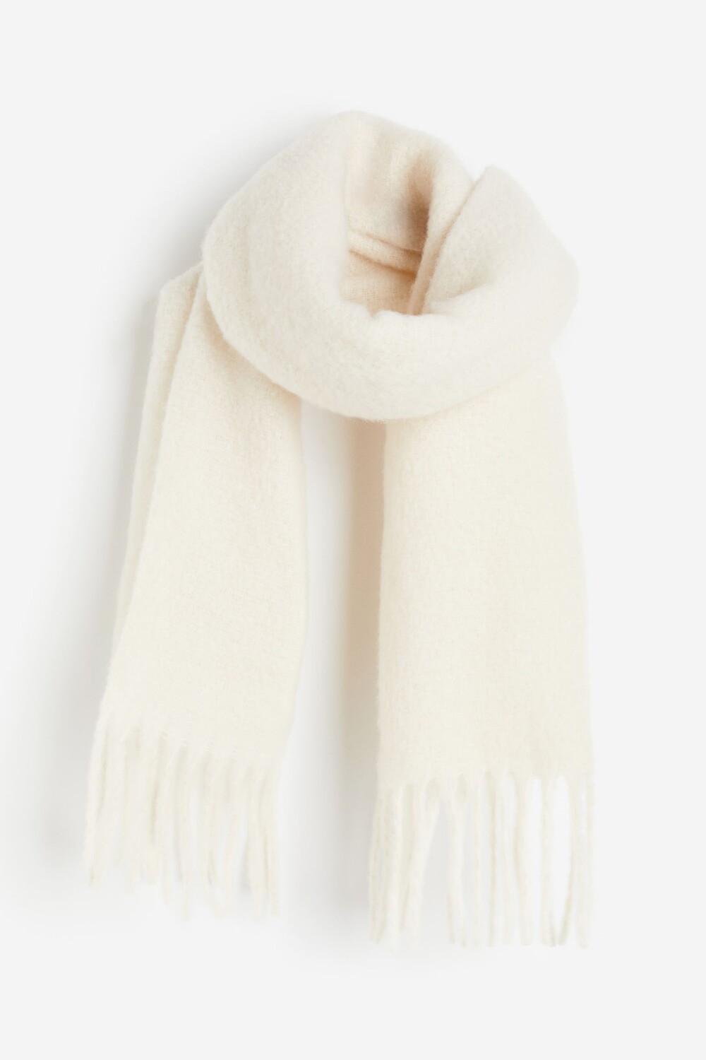 

Шарф H&M Brushed, светло-бежевый
