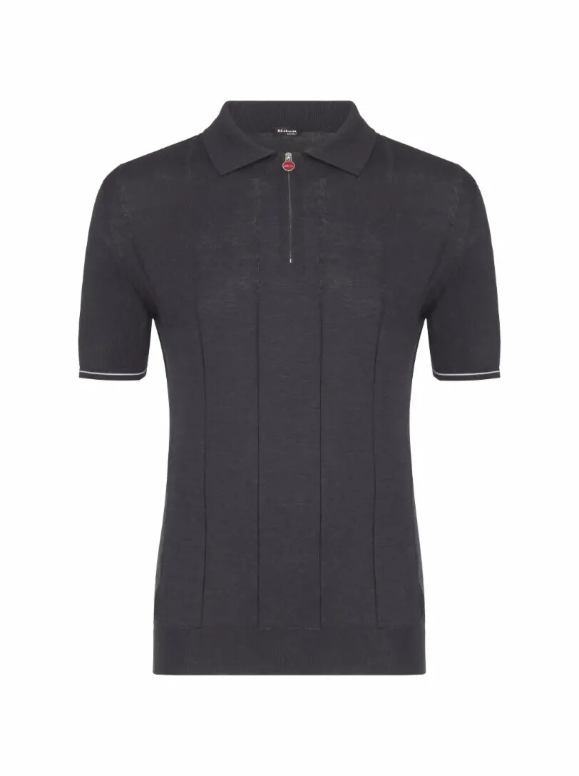 

Хлопковое поло в полоску Kiton