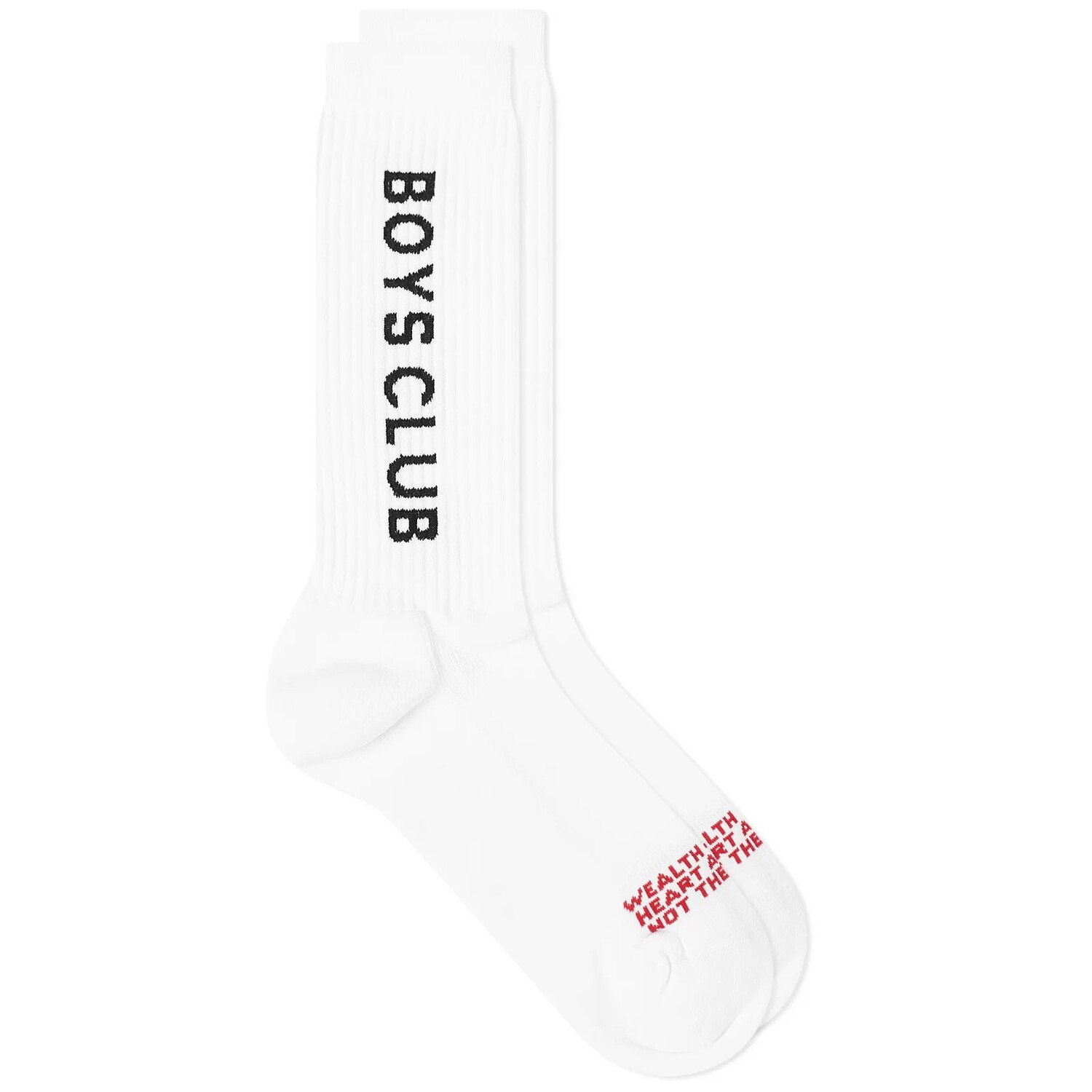 

Носки Billionaire Boys Club Mantra, белый/черный