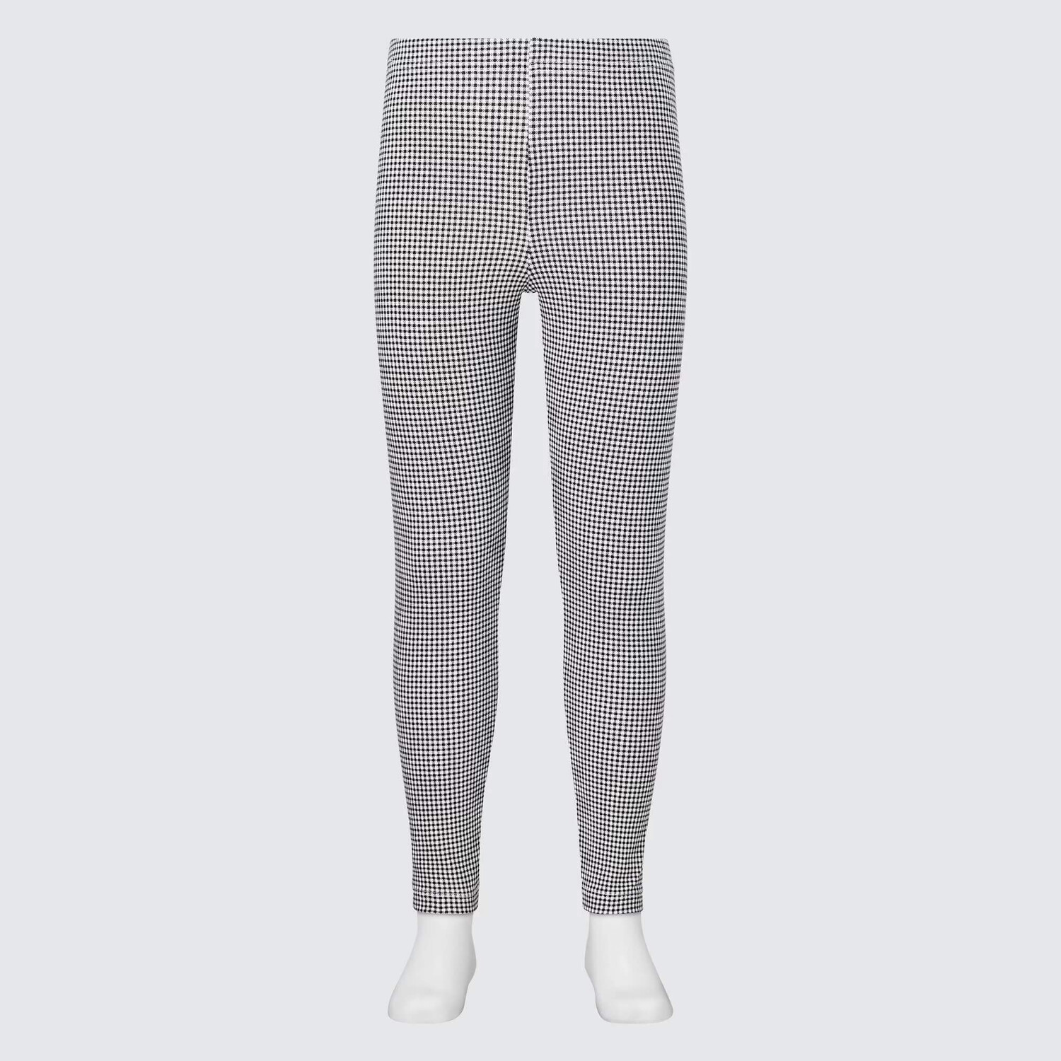 

Леггинсы Uniqlo Checked Cotton, черный/белый