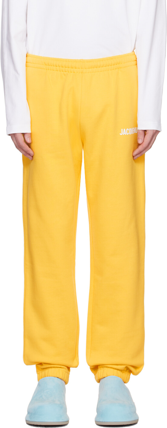 

Желтые спортивные штаны 'Le Jogging Jacquemus'