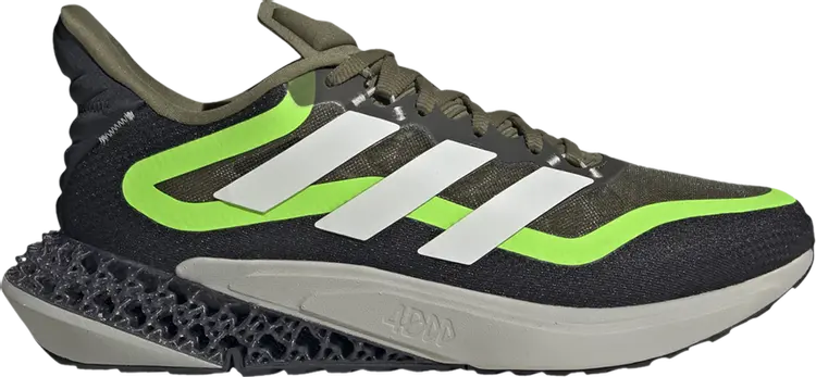 

Кроссовки Adidas 4DFWD Pulse 2 'Focus Olive Solar Green', зеленый