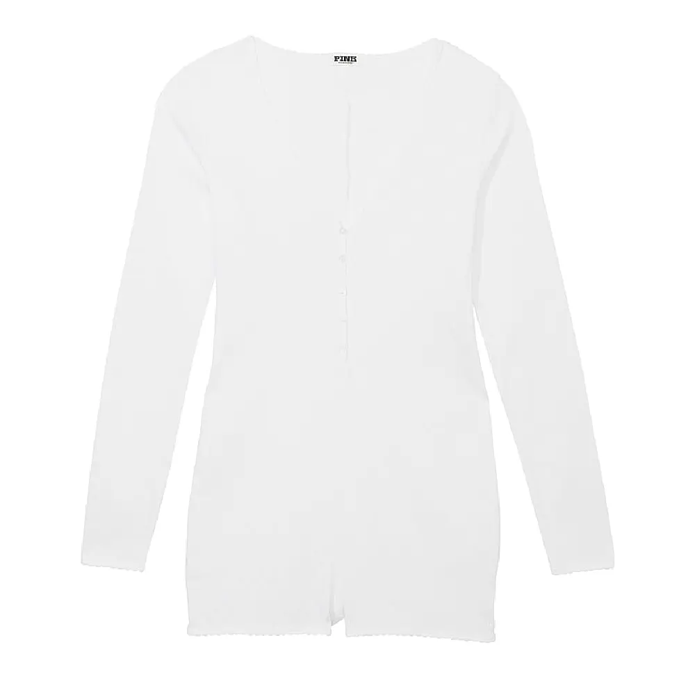 

Комбинезон Victoria's Secret Pink Cotton Heart, белый