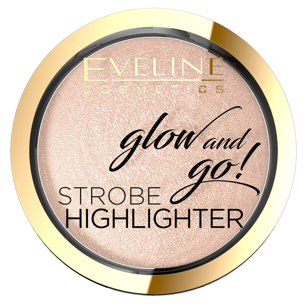 

Eveline Cosmetics Светящийся хайлайтер Glow & Go Strobe 01 Шампанское 8,5 г