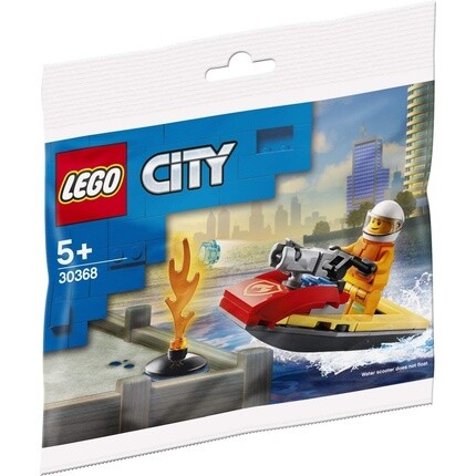 

Фигурка-конструктор Lego 30368 City самокат пожарной бригады