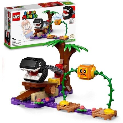 

Конструктор Lego 71381 Super Mario столкновение с цепной собакой