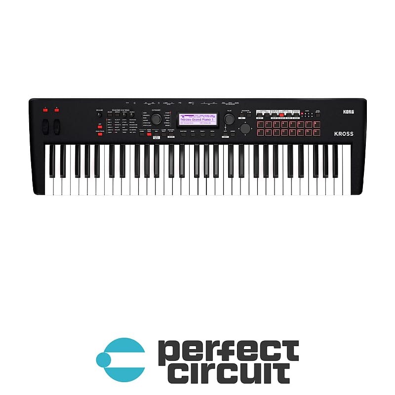 

Korg Kross 2 Синтезатор / Рабочая станция (61 клавиша) Kross 2 Synthesizer / Workstation (61-Key)