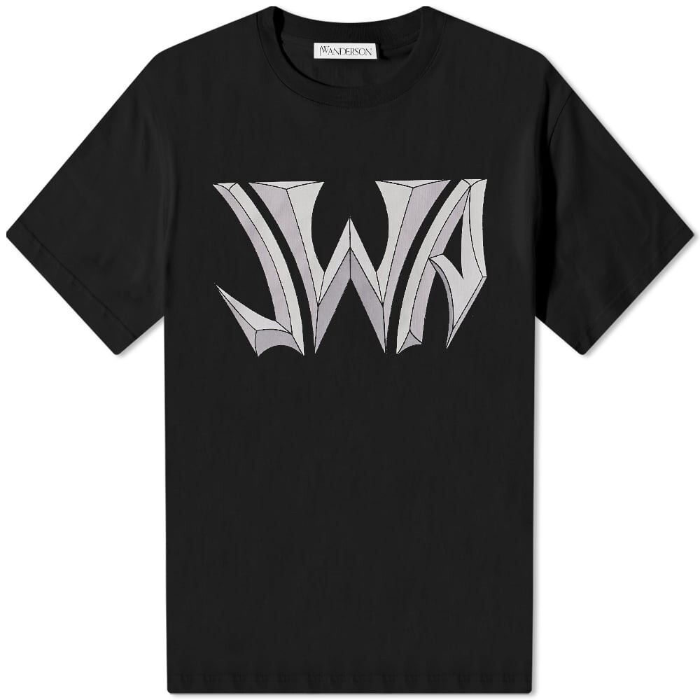 

Футболка JW Anderson Gothic Logo Oversized Tee