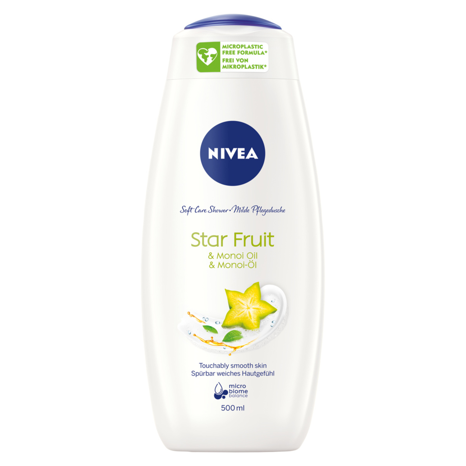 Nivea Star Fruit & Monoi Oil ухаживающий гель для душа, 500 мл - фото