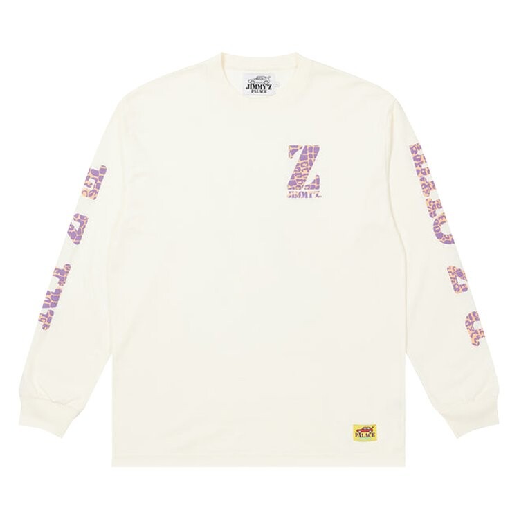 

Лонгслив Palace Jimmy'z Washed Long-Sleeve 'White', белый