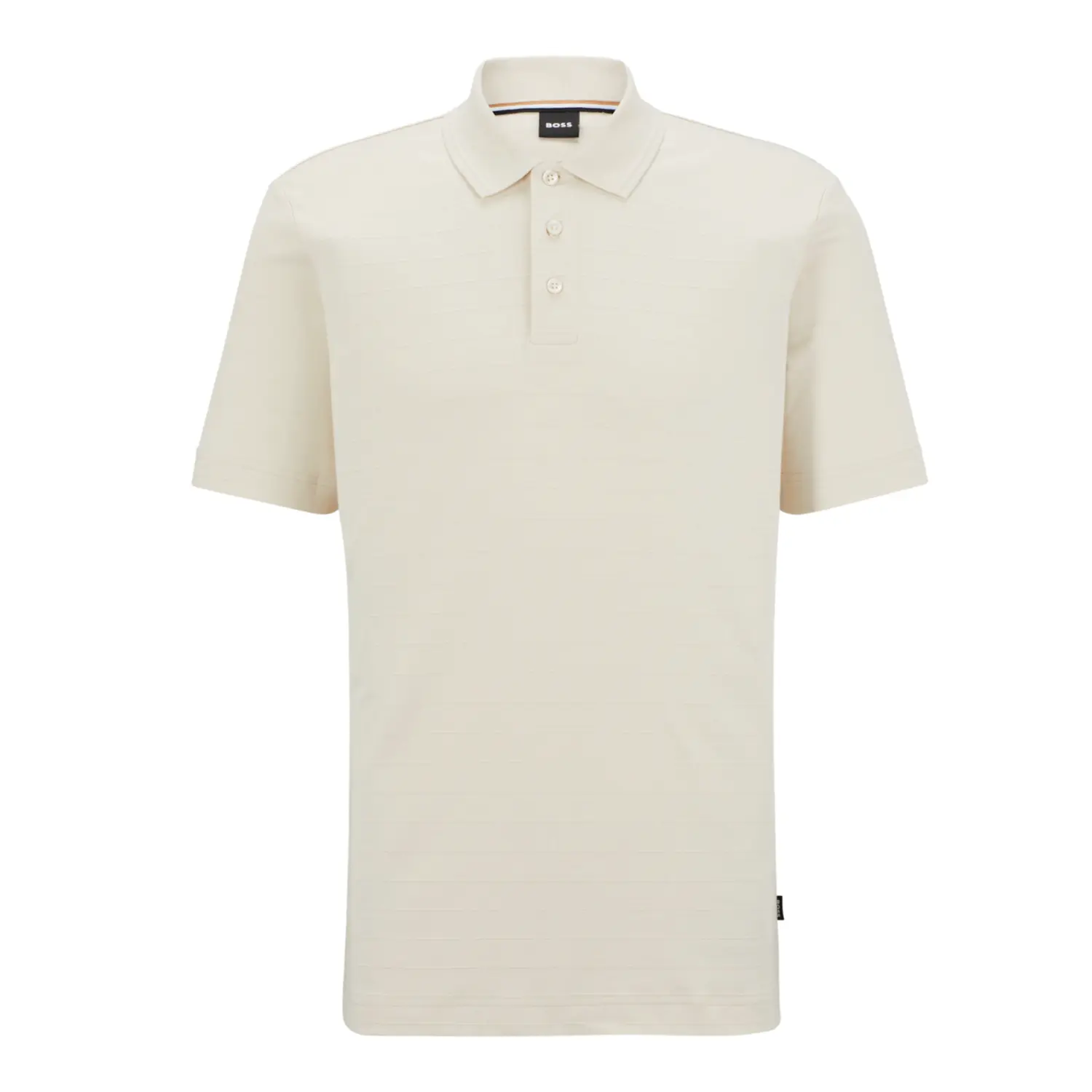 

Рубашка-поло Hugo Boss Regular-fit In A Cotton Blend, бежевый