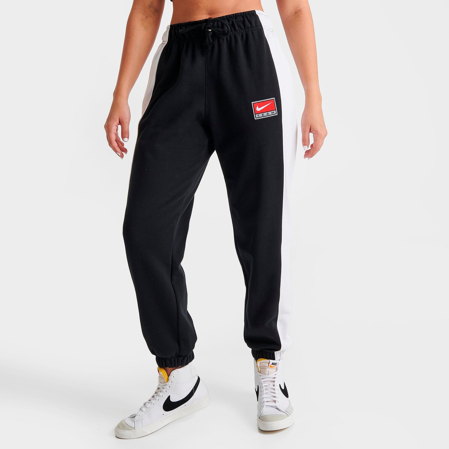 

Женские флисовые брюки-джоггеры Nike Sportswear Team, черный
