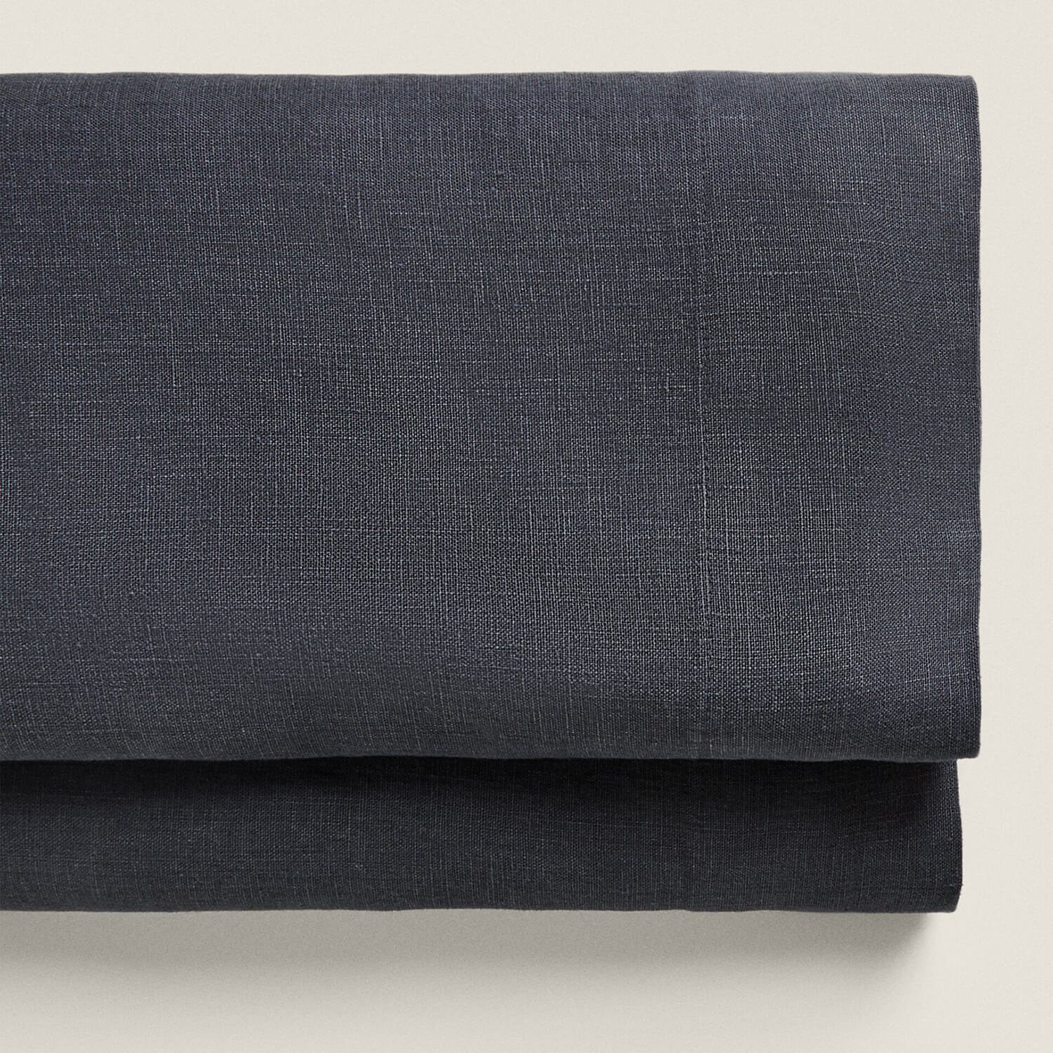 

Простыня Zara Home Linen 310 г/м², темно-синий