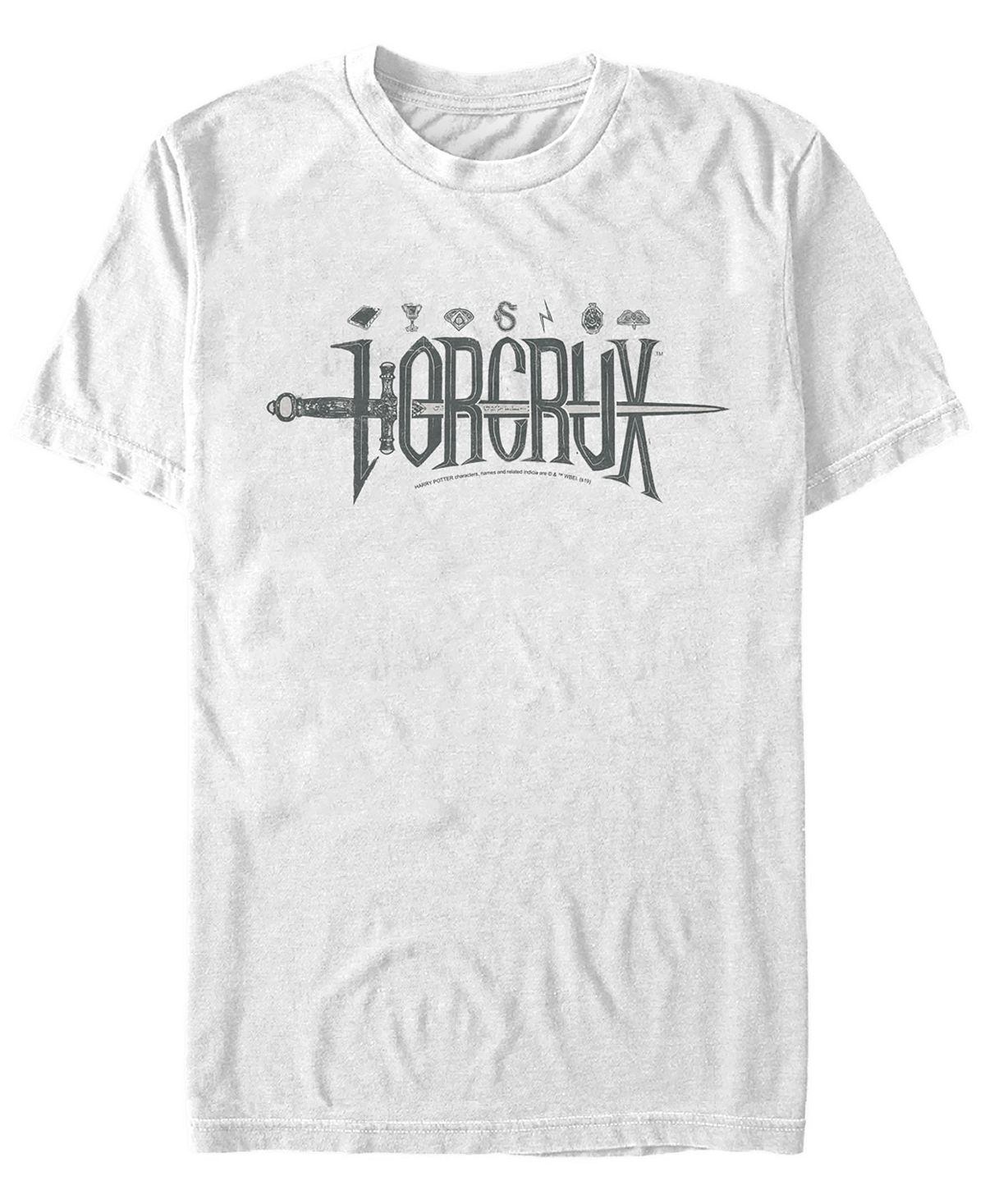 Мужская футболка с круглым вырезом с короткими рукавами seven horcrux Fifth Sun, белый колберт дэвид волшебные миры гарри поттера