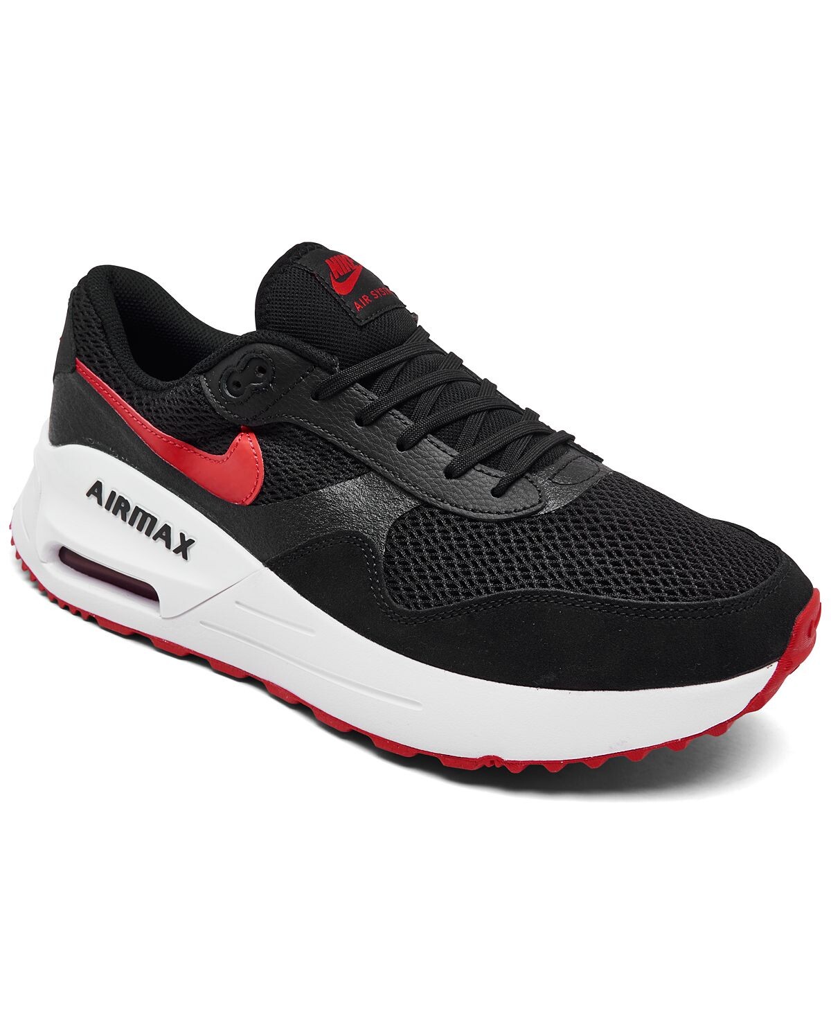 

Кроссовки Nike Air Max Systm Casual, черно-красный