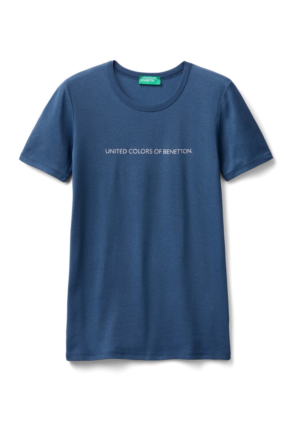 

Футболка с принтом United Colors of Benetton, синий