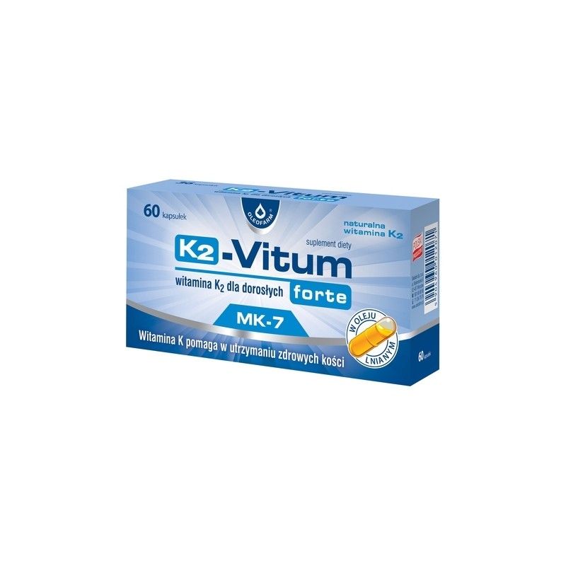 цена K2-Vitum Forte витамин К2 в капсулах, 60 шт.