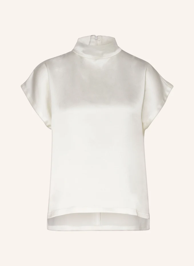 Блуза-рубашка caneli из атласа Hugo, белый
