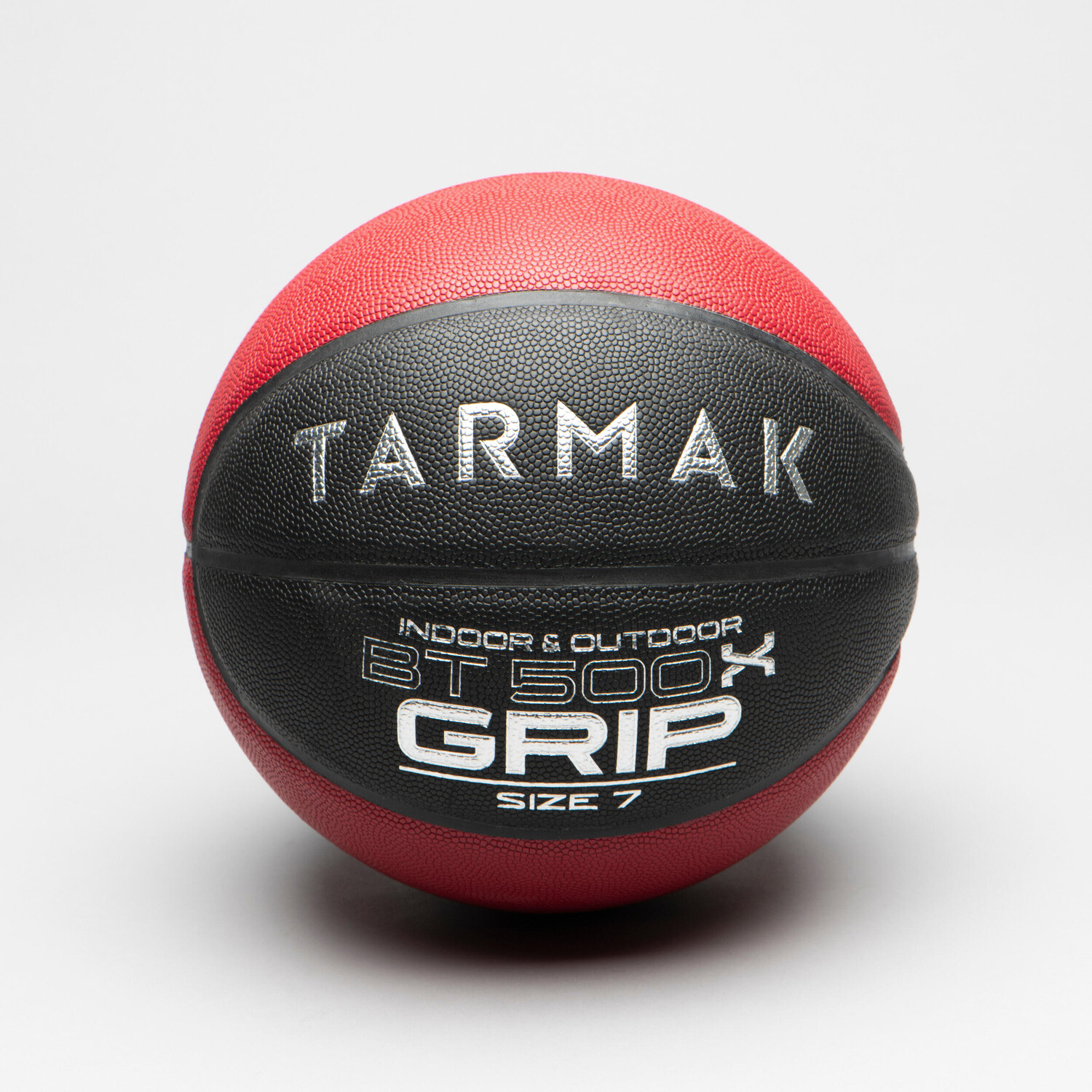 

Баскетбольный мяч BT500 Grip для взрослых, размер 7 - Noir Rouge Tarmak