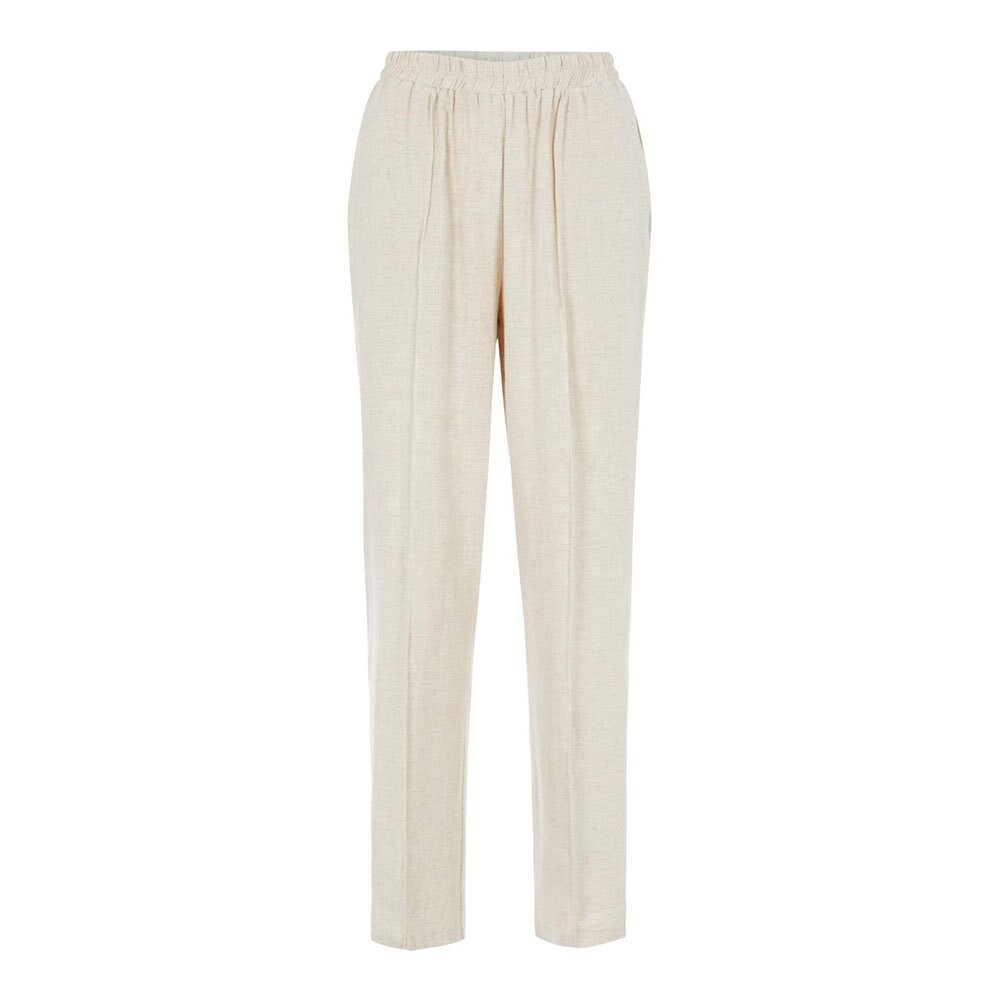 

Брюки Yas Viggi Ankle High Waist, розовый