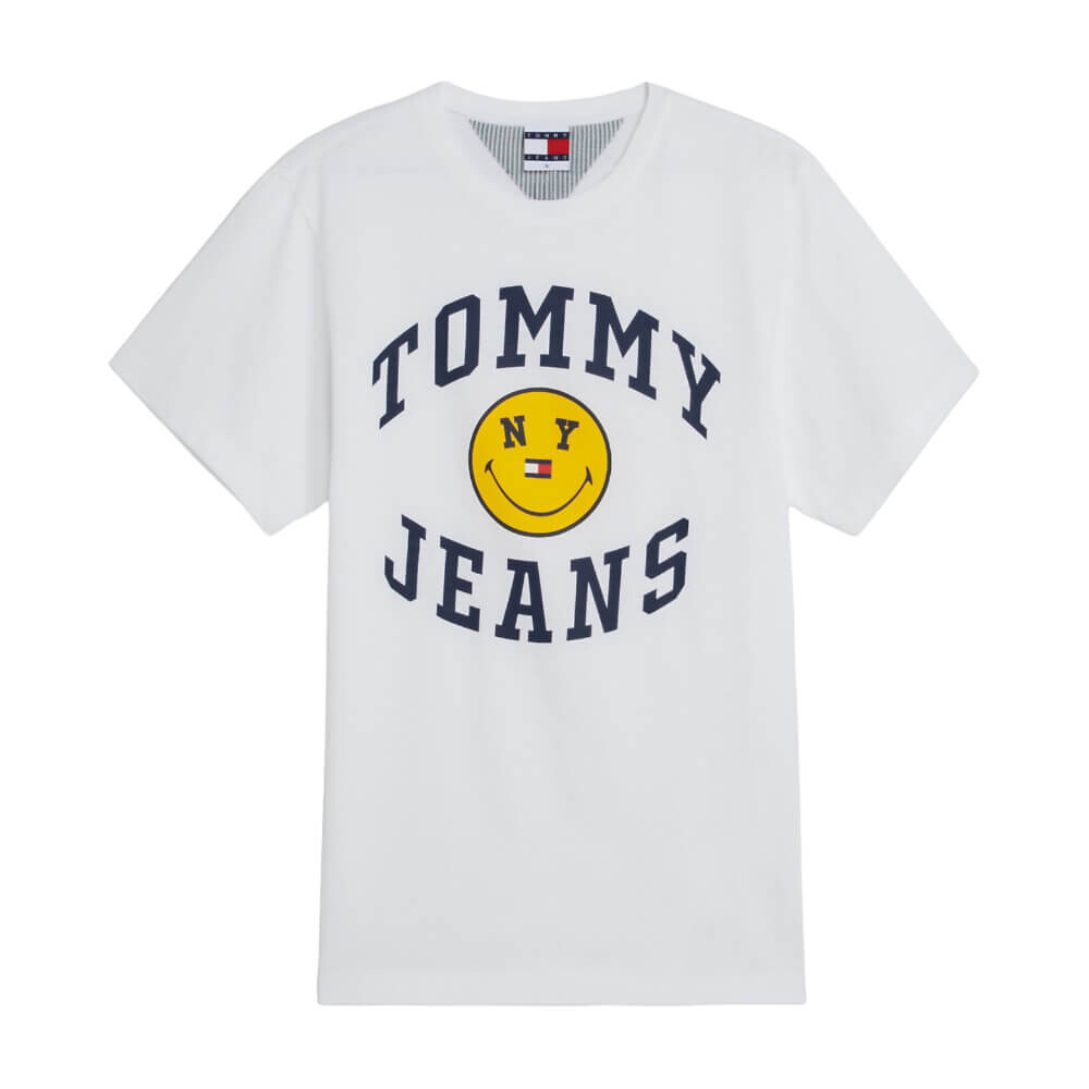 

Футболка Tommy Jeans by Tommy Hilfiger X Smiley Oversized, белый