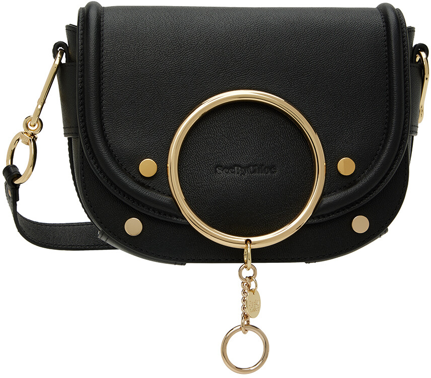 

Черная сумка через плечо Mara See by Chloé