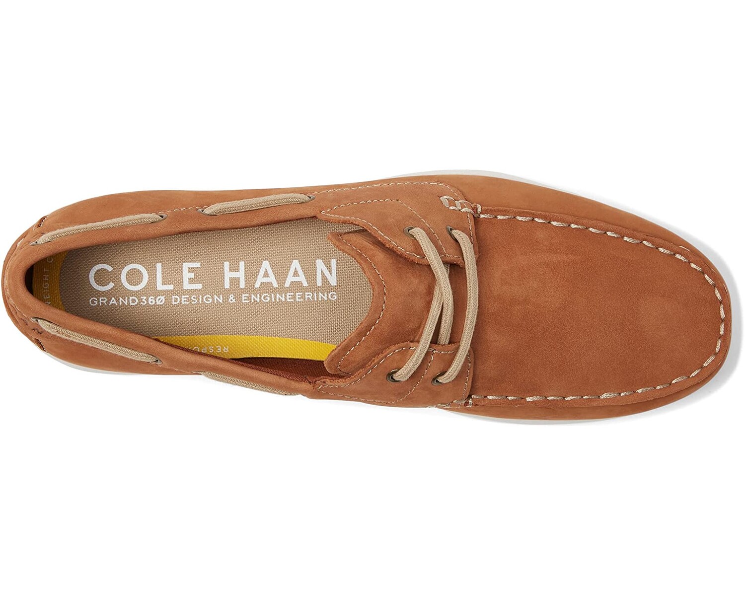 

Лоферы Grand Atlantic Boat Shoe Cole Haan, британский загар