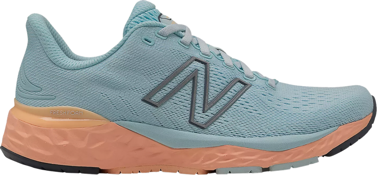 Кроссовки New Balance Wmns Fresh Foam 880v11 'Pale Blue Light Mango', синий - фото