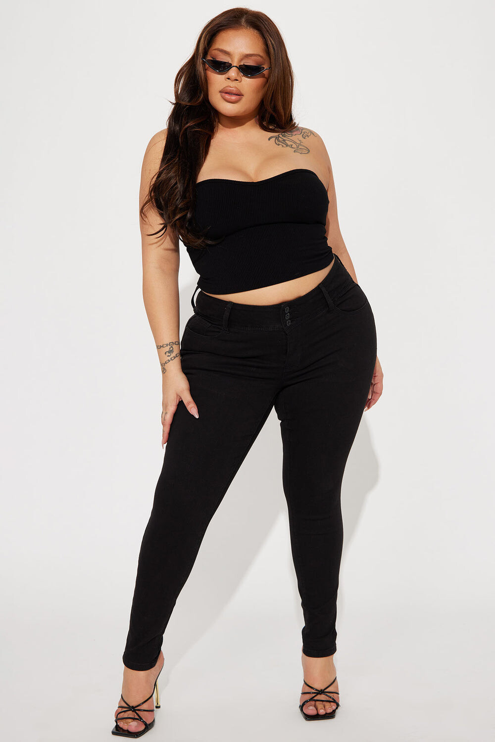 

Джинсы скинни Fashion Nova EP59198CV, черный