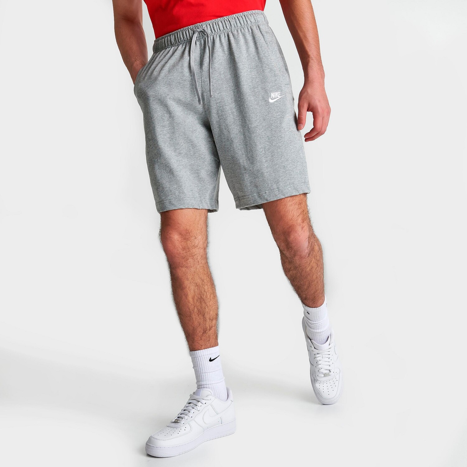 

Мужские флисовые шорты Nike Sportswear Club, серый