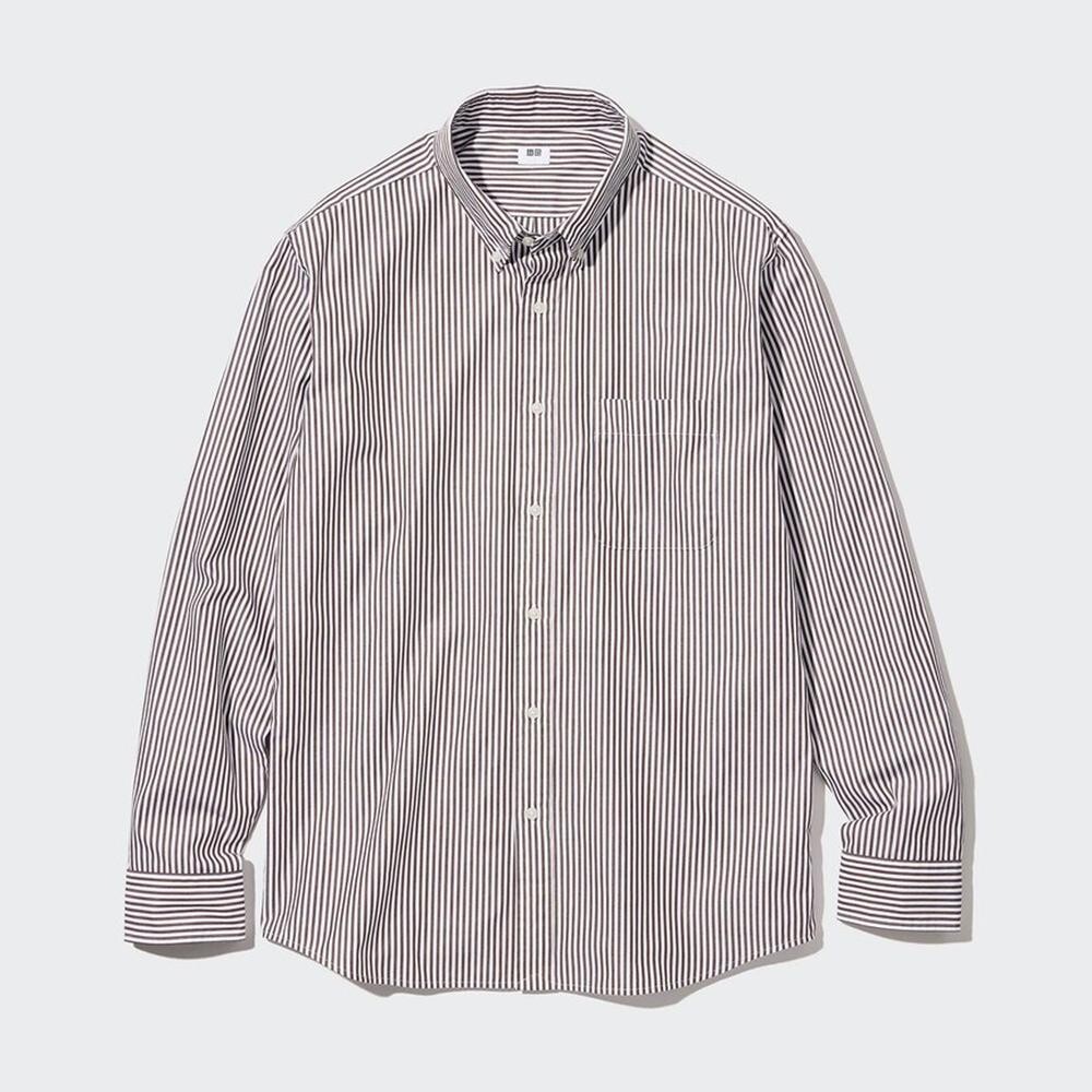 

Рубашка Uniqlo, темно-бордовый