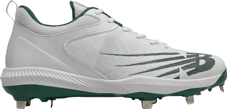 

Бутсы New Balance FuelCell 4040 v6 Metal 'White Team Forest Green', белый