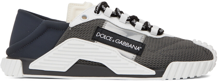 

Серо-белые кроссовки NS1 Dolce & Gabbana