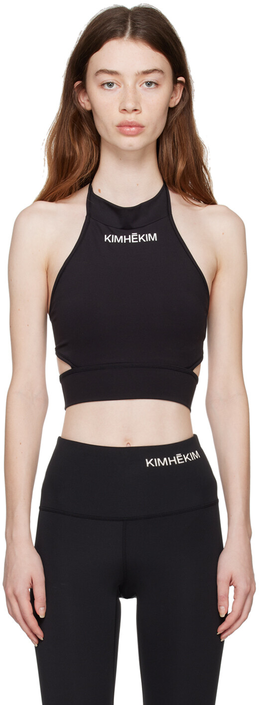 

SSENSE Exclusive Black Yoga Sport Top KIMHĒKIM