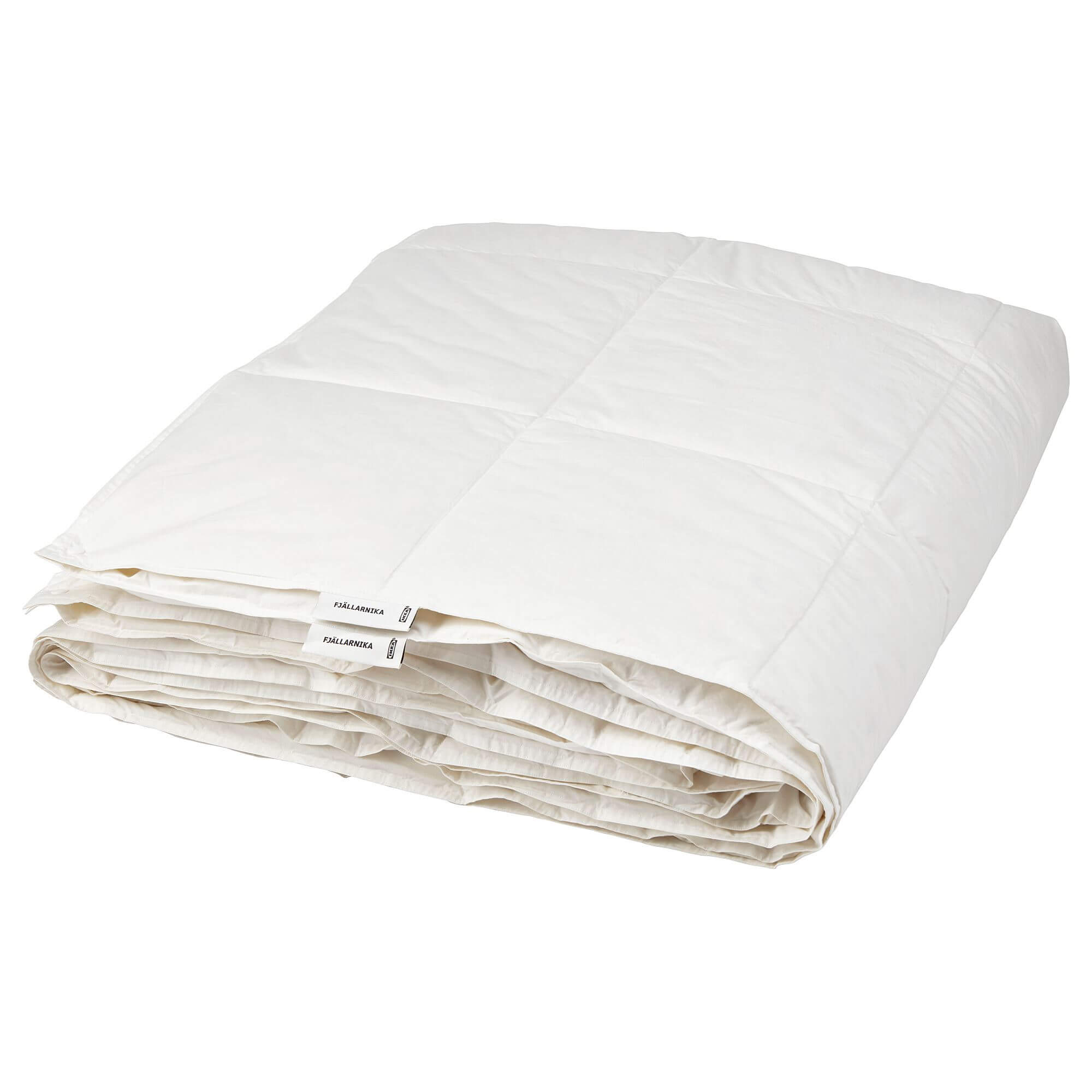 Одеяло на все сезоны Ikea Fjallarnika 150x200 см, белый одеяло chaude 70 утиного пуха 140 x 200 см белый