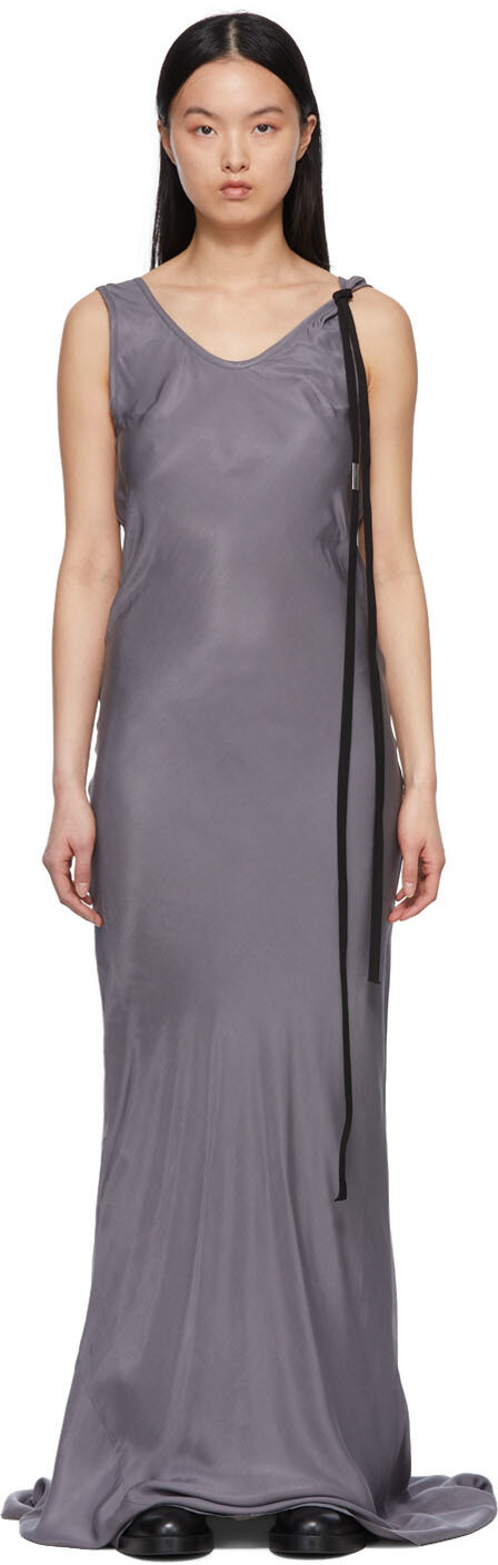 

Серое платье-макси Isabel Ann Demeulemeester