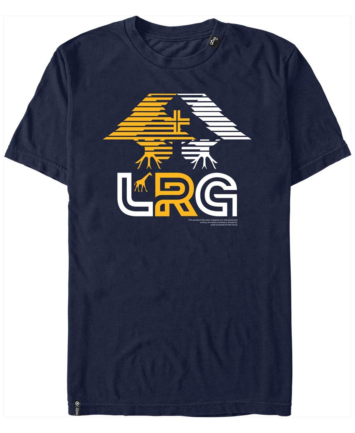 

Мужская футболка с коротким рукавом lrg three tree Fifth Sun, синий