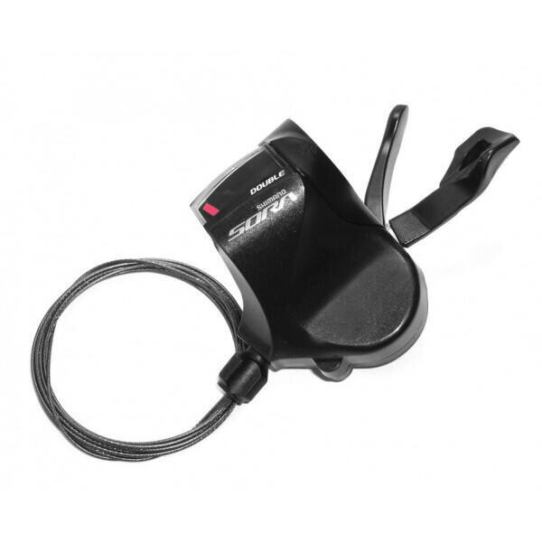 

Рычаг переключения передач SORA SL-R3000 для плоского руля 2-позиционный SHIMANO, черный / черный / серый