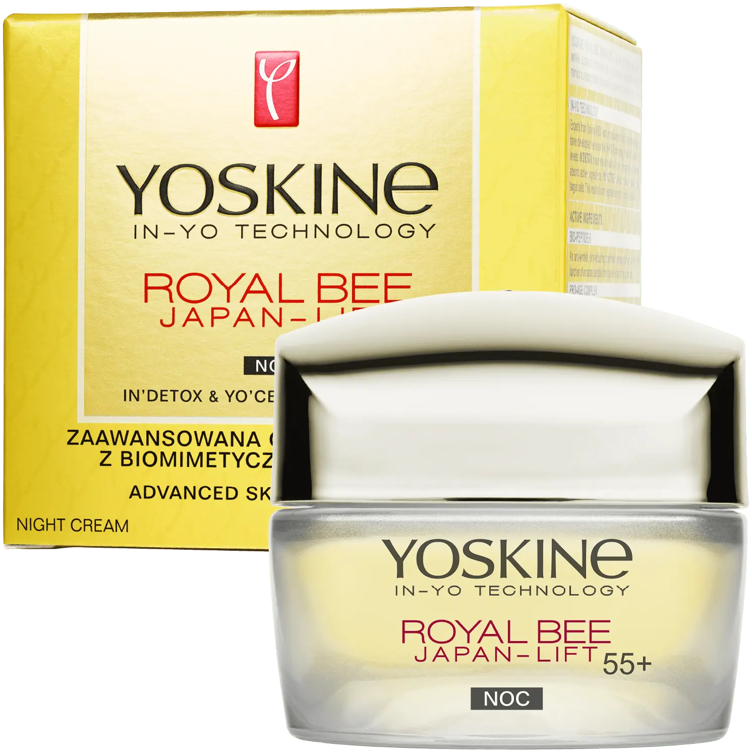 

Yoskine Royal Bee Japan Lift Ночной крем для лица 55+, 50 мл