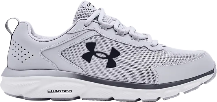 

Кроссовки Under Armour Charged Assert 9 4E Wide Mod Grey White, серый