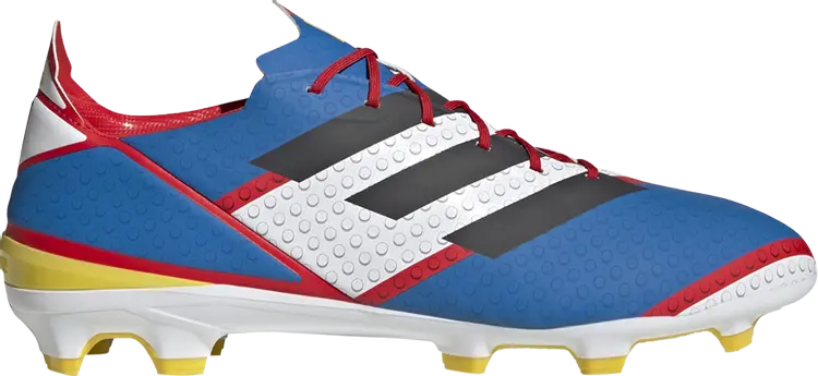 

Бутсы Adidas LEGO x Gamemode FG 'White Carbon Blue', многоцветный