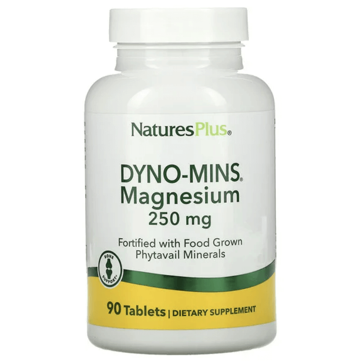 

Магний Dyno-Mins, 250 мг, 90 таблеток, NaturesPlus