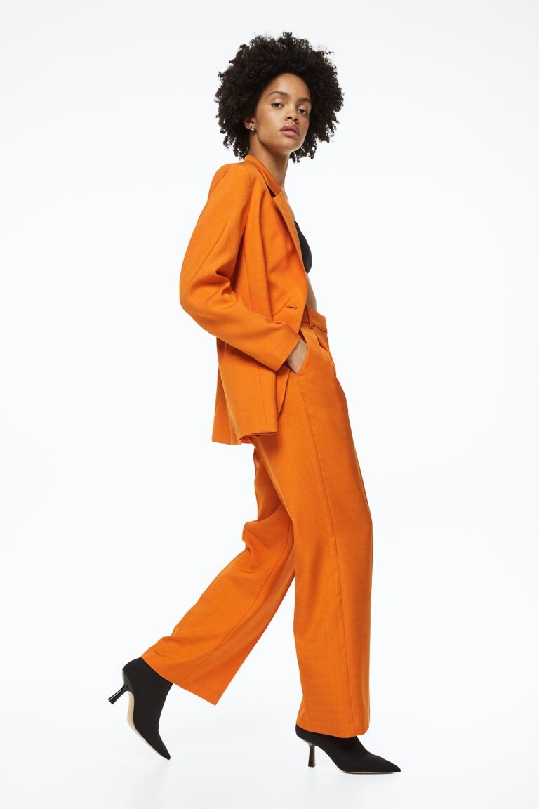 

Элегантные брюки H&M, апельсин
